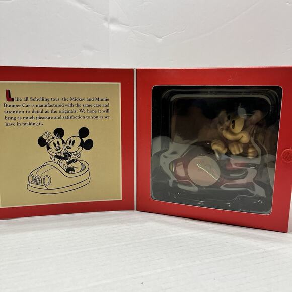 NIB MICKEY & Minnie Bumper Cars Battery Operated Toy: DISNEY Retro Collection - Picture 3 of 6